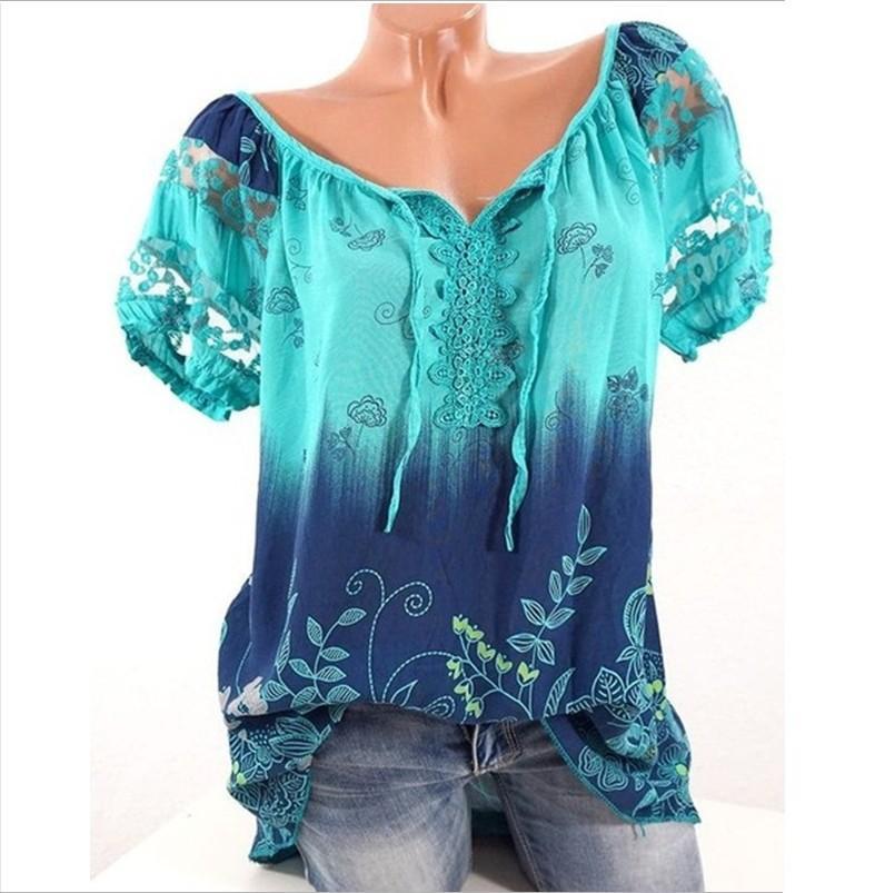 Bohemian Embroidery Casual Fit Top - THEONE APPAREL