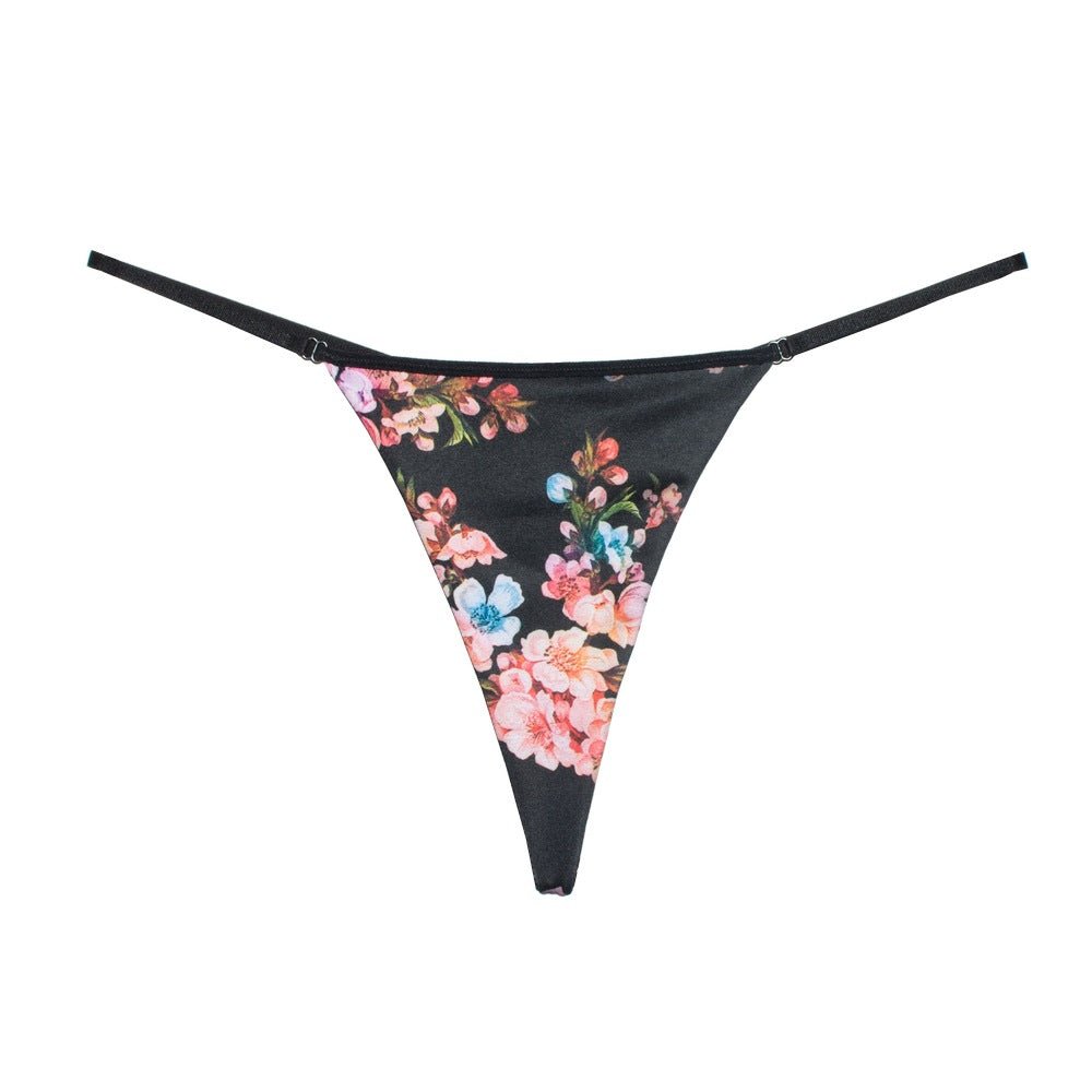 Bum Bling Heart Charm G String - THEONE APPAREL