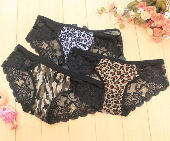 Cheetah Talk Lace Panties - THEONE APPAREL